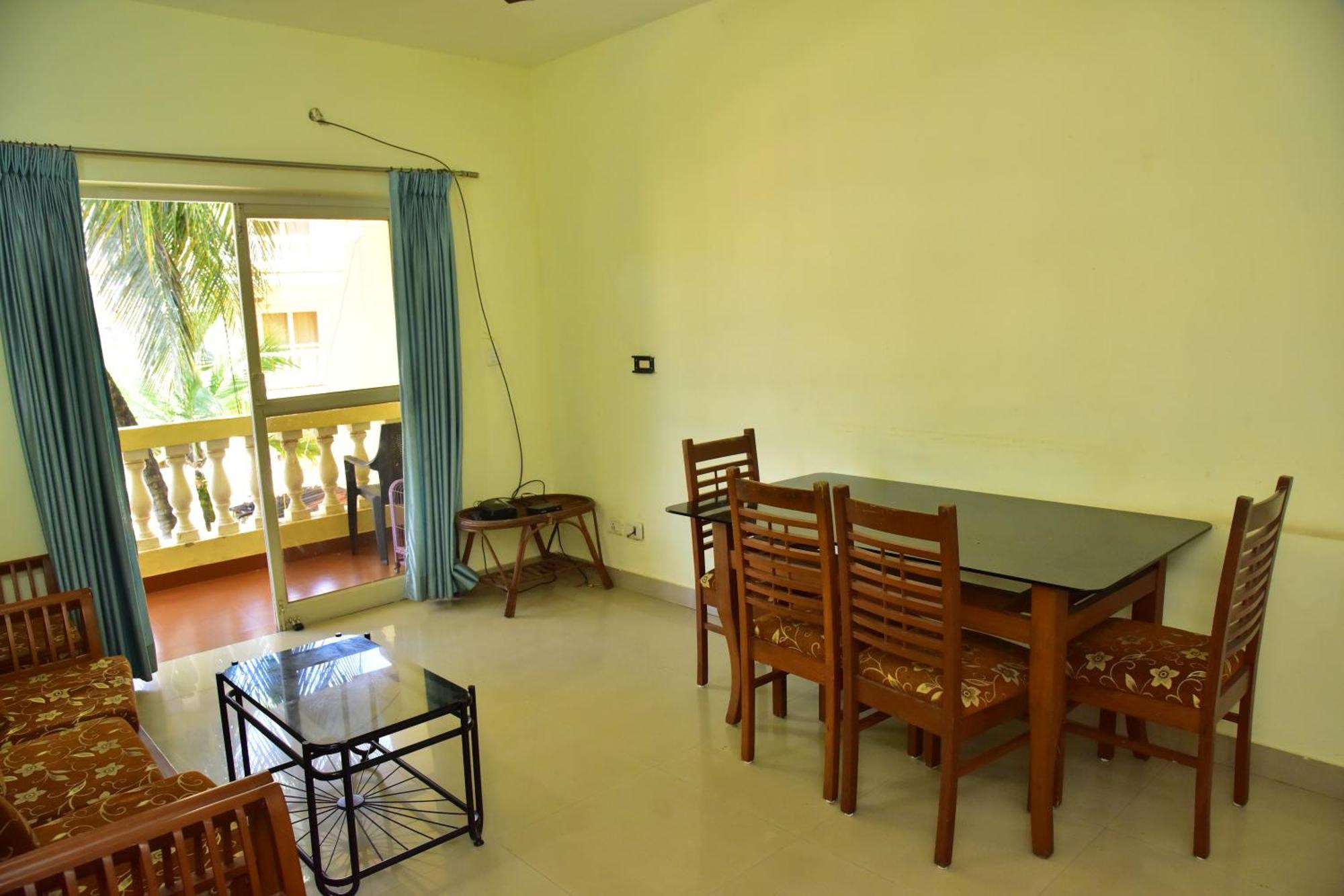 Fieldstone Lovely 2 Bhk Ac Apartment Talaulim الغرفة الصورة