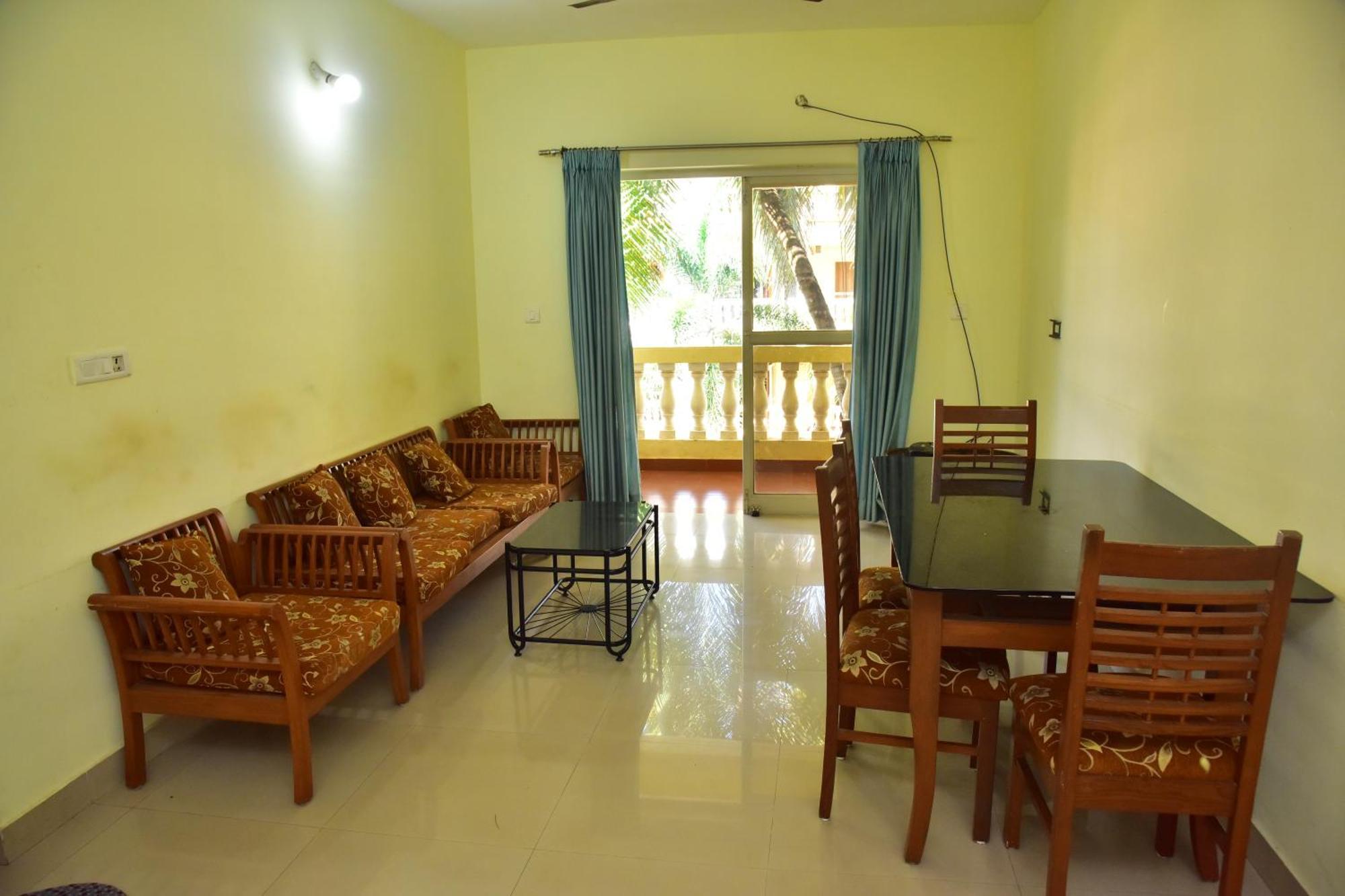 Fieldstone Lovely 2 Bhk Ac Apartment Talaulim الغرفة الصورة