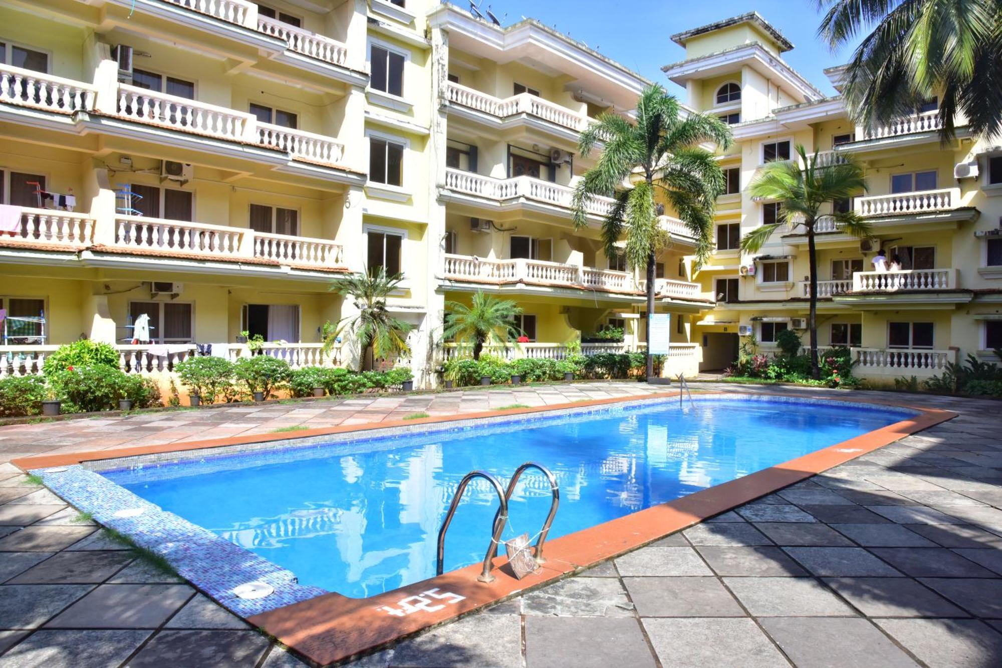 Fieldstone Lovely 2 Bhk Ac Apartment Talaulim الغرفة الصورة